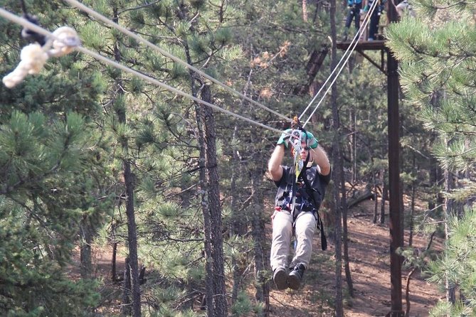 Combo Course Zipline Tour - Eight lines that grow longer and higher