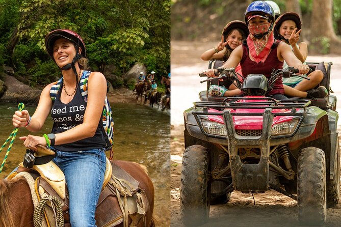 Combo Horseback Riding in Vallarta with ATV and Ziplines. - What the Rancho Capomo Day Is Really Like