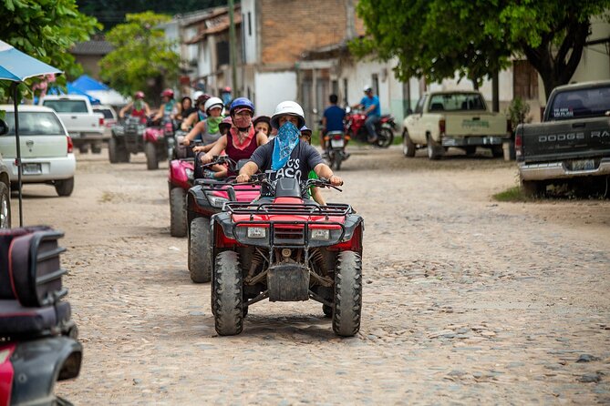 Combo Horseback Riding in Vallarta with ATV and Ziplines. - ATV Riding Through Las Palmas and the Countryside