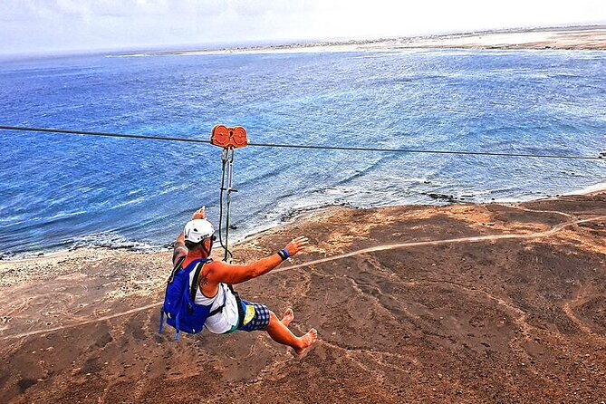 Complete Excursion and Flight on the Zipline Cabo Verde - A gentle landing and a lively finish