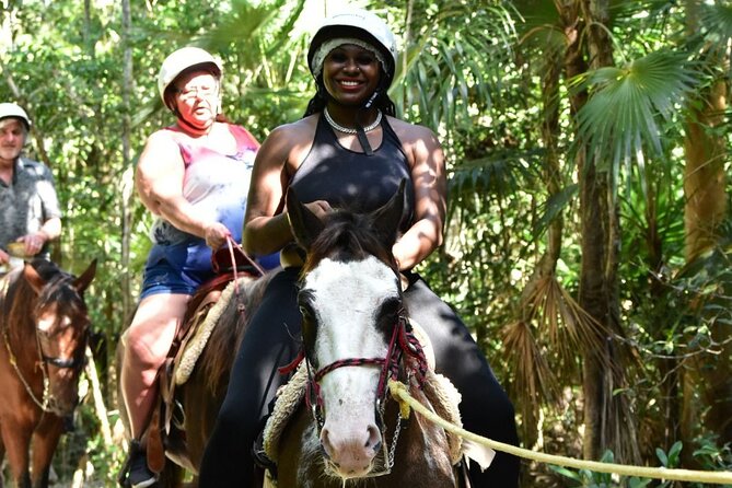 Complete Shared ATV Tour Horse Zip Lines Cenote and Lunch - Pickup from Cancun and the first practical details