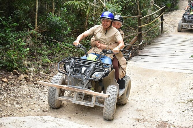 Complete Shared ATV Tour Horse Zip Lines Cenote and Lunch - Amazing Adventures Park: four hours of motion