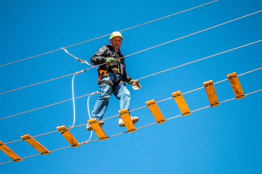 Cusco: Zipline in the Sacred Valley - Cable one: a gentle start above the valley