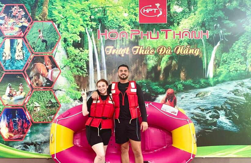 Da Nang: Full-Package Rafting & Zipline Private Tour (Lunch) - Returning to Da Nang at 3:00 p.m.