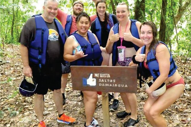 Damajagua Waterfalls, Zipline with Lunch and Transfer - Seven Waterfalls, Natural Pools, and Canyon Slides