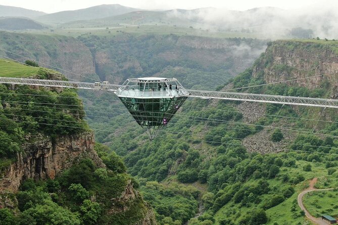 Dashbashi Canyon, Glass Bridge, Bicycle Zip Line, Swing, Private Full Day Tour - Four hours at Dashbashi Canyon