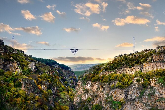 Dashbashi Canyon, Glass Bridge, Bicycle Zip Line, Swing, Private Full Day Tour - The bicycle zip line and canyon swing