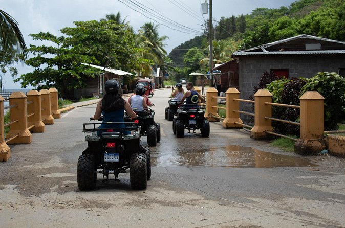 Day Tour in Roatan: ATV, Sloths, Monkeys and Zipline - How the four hours and 40 minutes really work