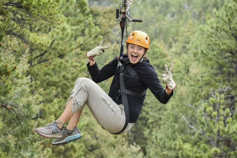 Denver: 6-Zipline Rocky Mountains Adventure Tour - Safety training before the first line