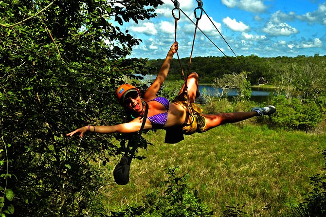 Discover the Adrenaline with Atvs ziplines single and a real Mayan cenote - What is included, and what is not
