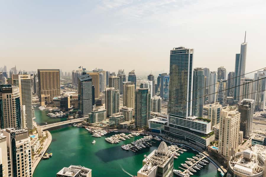 Dubai: Marina Ziplining with Photos, Video and Meal - One kilometer at 80 kilometers per hour