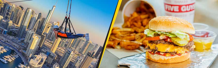 Dubai: Marina Ziplining with Photos, Video and Meal - Is $190 good value?