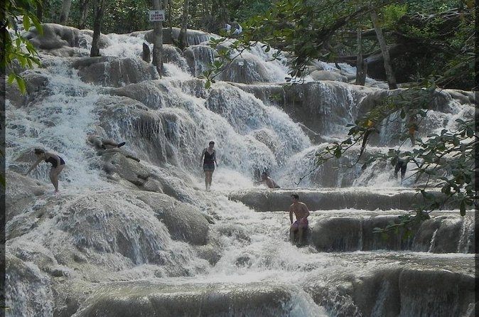 Dunns River Falls and Zipline Adventure from Kingston - Craft shopping and a Jamaican lunch with reggae