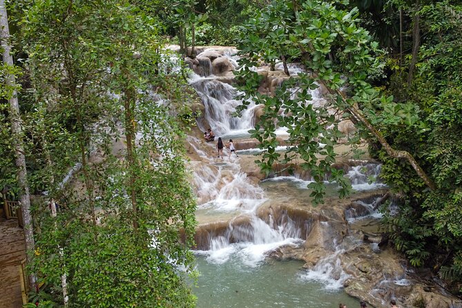 Dunns River Falls, Rafting, Zipline & Horseback from Montego Bay - Rio Nuevo and the short cultural stop