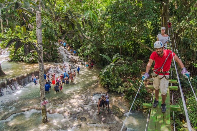 Dunns River Falls, Zipline, Bamboo Rafting, Horseback Ride Tour - Quick points before you book