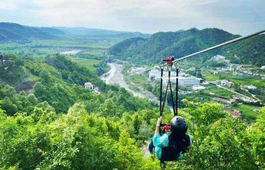 Durres/Golem: Zipline Albania and Petrela Castle - Why this half-day combination works