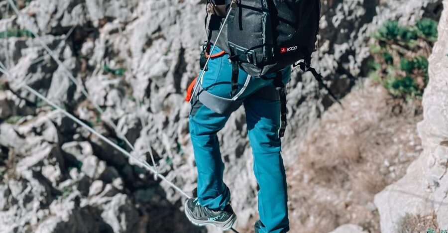 El Chorro: Zipline, Bridge, and Hiking Adventure Tour - Getting fitted for the Via Ferrata