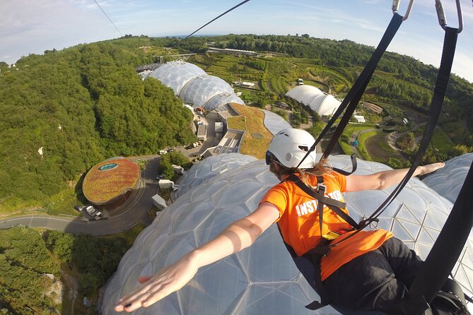 England’s Fastest Zipline at the Eden Project - Returning to the meeting point