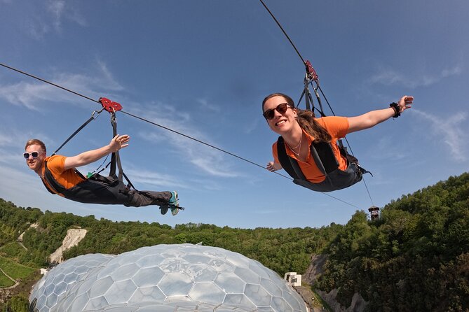 England’s Fastest Zipline at the Eden Project - Is $52.54 good value?