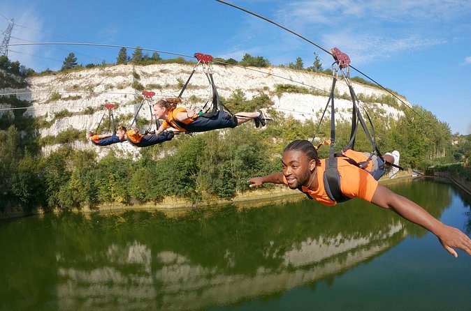 England's Longest Zipline in Kent - Landing and the final few minutes