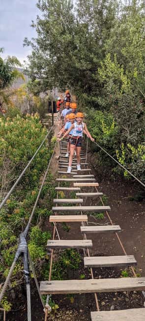 Ensenada: A thrilled family adventure of ziplines - Five ziplines at speeds of 30 to 40 miles per hour