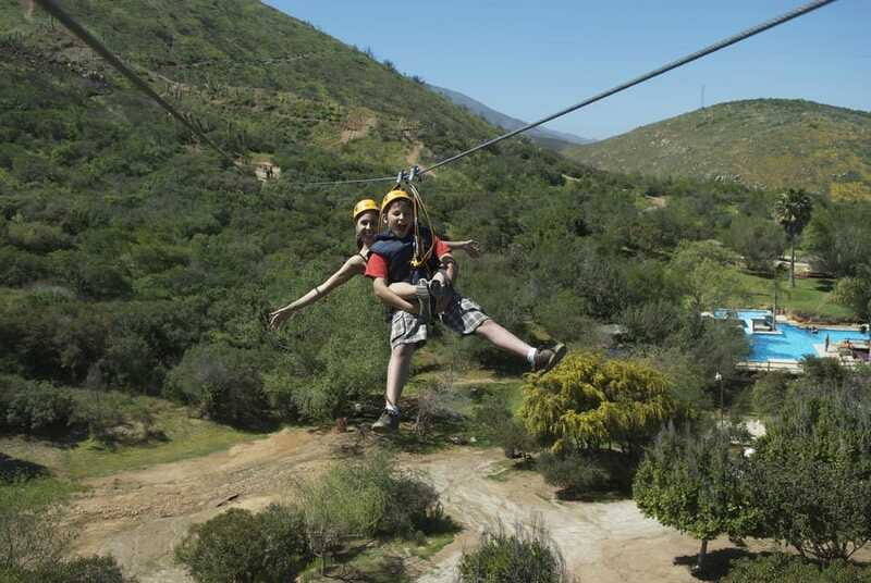 Ensenada: A thrilled family adventure of ziplines - Five hanging bridges add the surprise