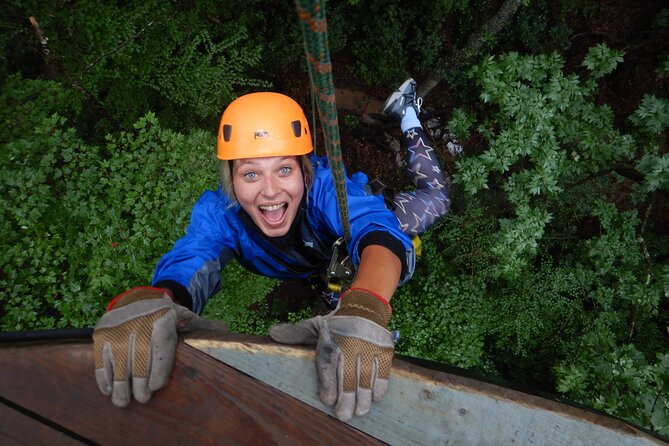 Epic Zipline Canopy Tour - The Gorge Zipline: Saluda, NC - A little hiking, a lot of forest