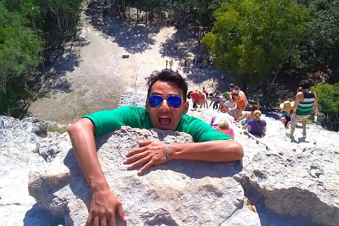 Extreme Adventure in Cobá (ATVs + Zip Lines + Cenote + Buffet) - Cobá with bicycles, temples, and a tight clock