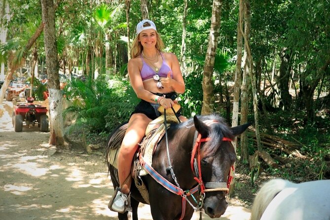 Extreme Day in Cancun: ATVs Zip Lines Cenote Lunch and Transport - A full half-day of jungle activities