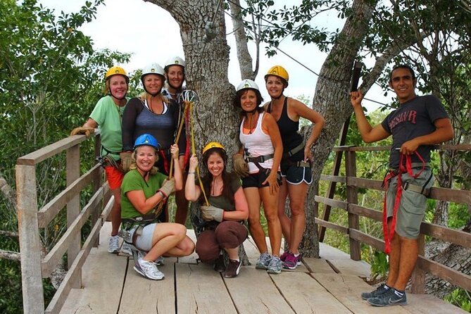 Extreme Experience From Cancun (Atv Shared, Zipline and Cenote) - The zipline: short, simple, and not built for thrill seekers