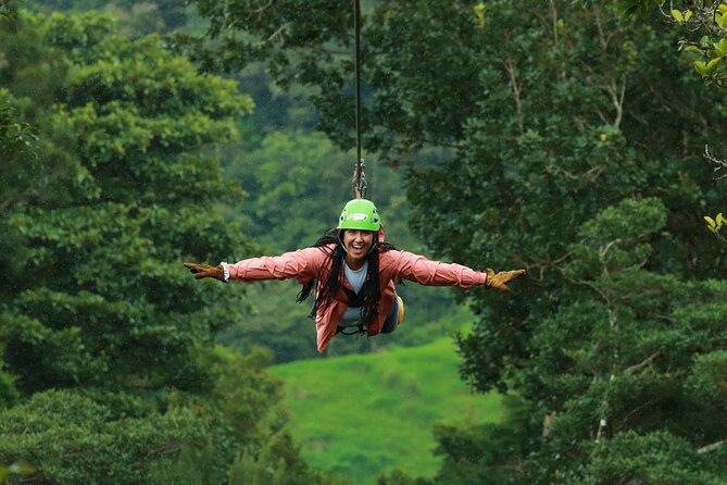 Extreme Zipline tour in Monteverde - Forest views between the adrenaline