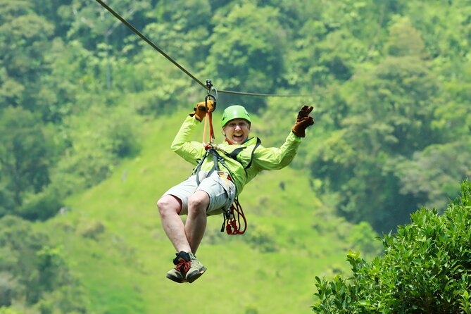 Extreme Zipline tour in Monteverde - What to wear for rain, mud, and cable spray