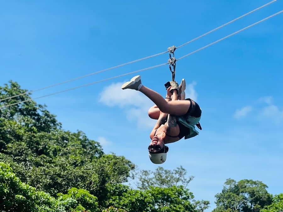 Fiji: Zipline Adventure and Cave Exploration - From Nadi hotels to the mountain