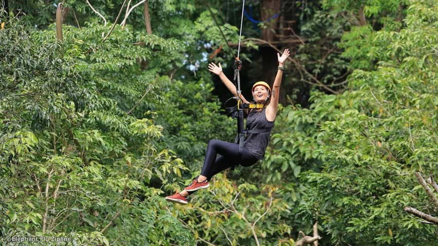 Fiji: Zipline Adventure and Cave Exploration - Moving through three ecosystems