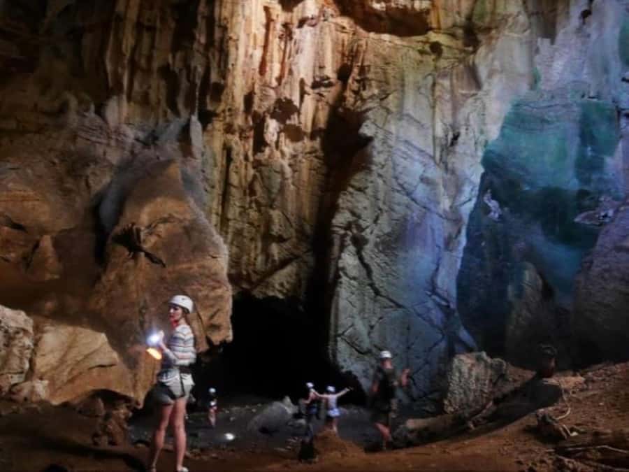 Fiji: Zipline Adventure and Cave Exploration - The limestone cave at the end of the route