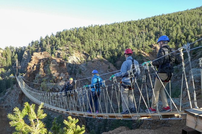 Fins Course Scenic Zipline Tour - Two suspension bridges add a different kind of fear
