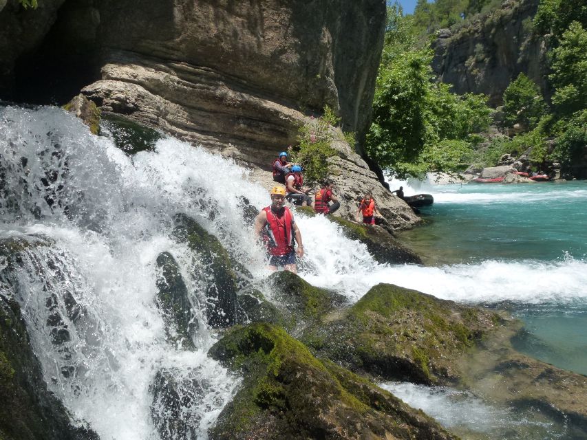 From Antalya: Koprulu Canyon Rafting and Zip Line Adventure - The short zip line across the canyon