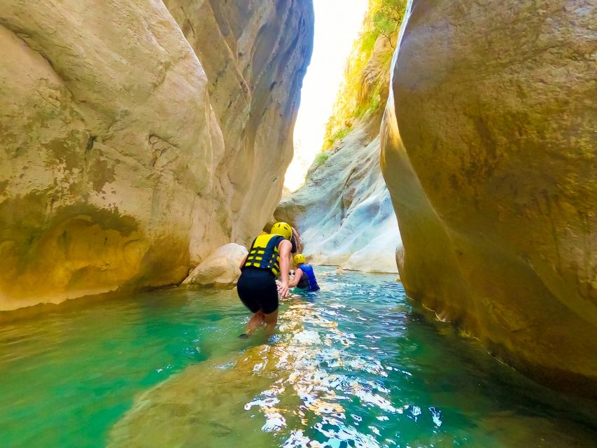 From Antalya: Koprulu Canyon Rafting and Zip Line Adventure - Canyoning through the narrow warm-water gorge