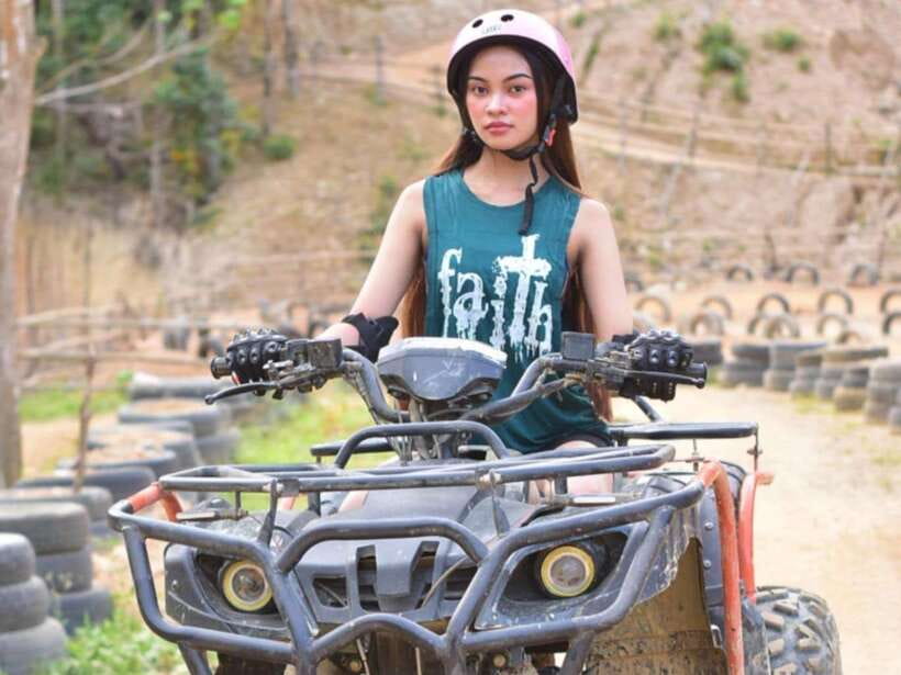 From Boracay: Mainland Off-Road ATV and Zipline Experience - Riding the muddy ATV trail