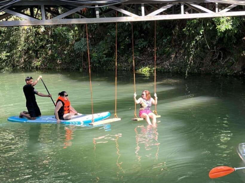 From Boracay: Mainland Off-Road ATV and Zipline Experience - The zipline and the question of distance