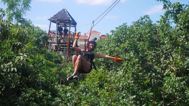 From Cozumel: The Original Zipline Adventure Tour - Six canopy towers create a steady build-up
