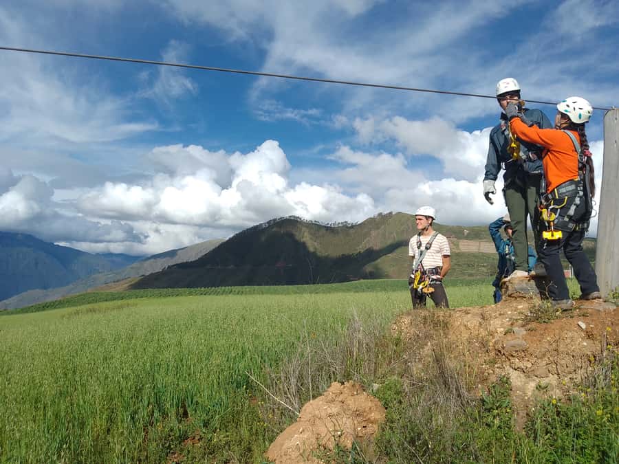 From Cusco: Half-Day Zip Line Adventure - A small group keeps the outing manageable