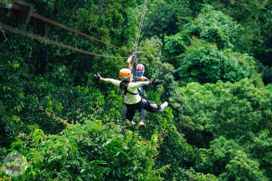 From Koh Samui: Tree Bridge Zipline and Café Experience - Arriving at Tree Bridge Zipline and Café