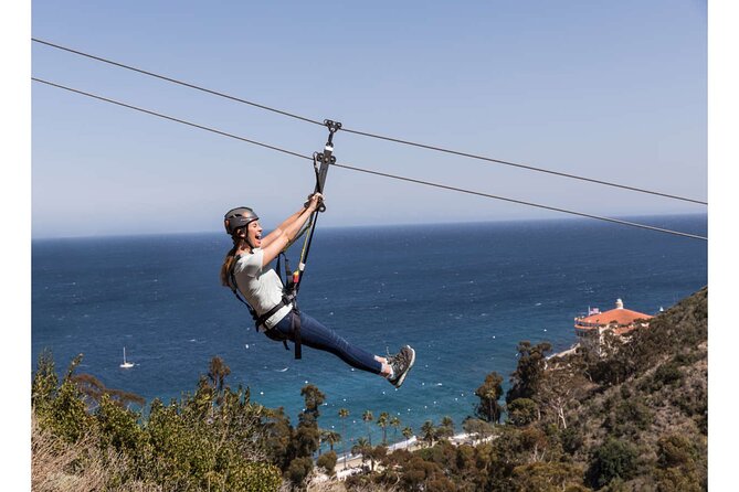 From LA: Catalina Island with Zipline Tour and Hotel Pickup - Finding your way through Avalon