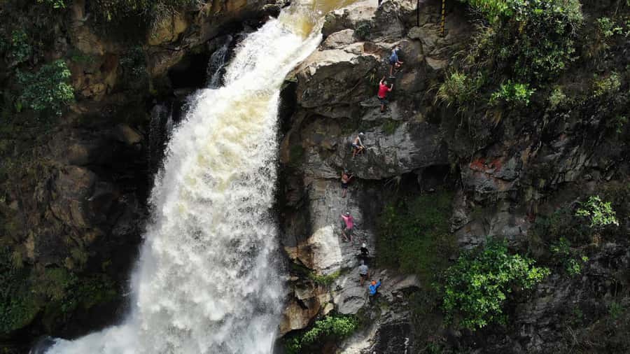 From Medellin:Powerful via Ferrata & Zipline Giant Waterfall - Who will enjoy this private adventure