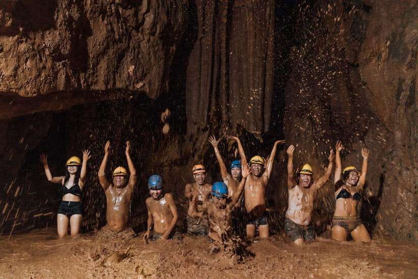 From Phong Nha/DongHoi: Paradise Cave and Zipline Dark Cave - Two very different caves in one day