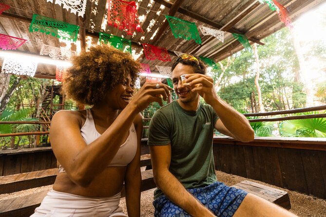 From Playa del Carmen ATV Adventure with Ziplines, Cenote - Tequila tasting, tacos, and the extra time