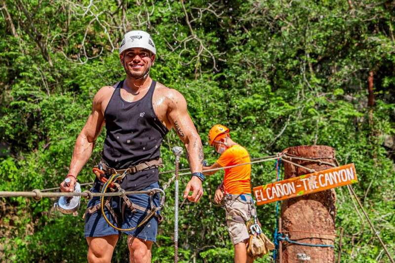 From Puerto Vallarta & Nuevo Vallarta: Canopy Zipline Tour - Riding a mule at the mountain top