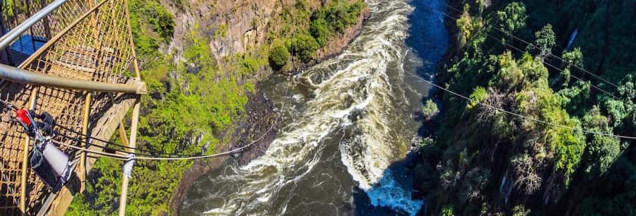 From Victoria Falls: Zip Line from the Victoria Falls Bridge - Registration, Fitness Checks, and Safety Gear