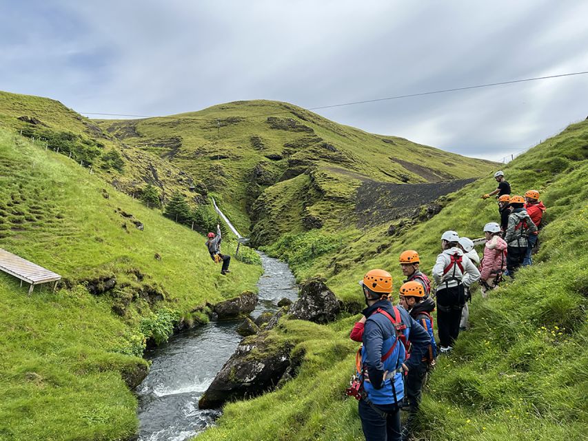 From Vík: Zipline and Hiking Adventure Tour - The hike back to Vík